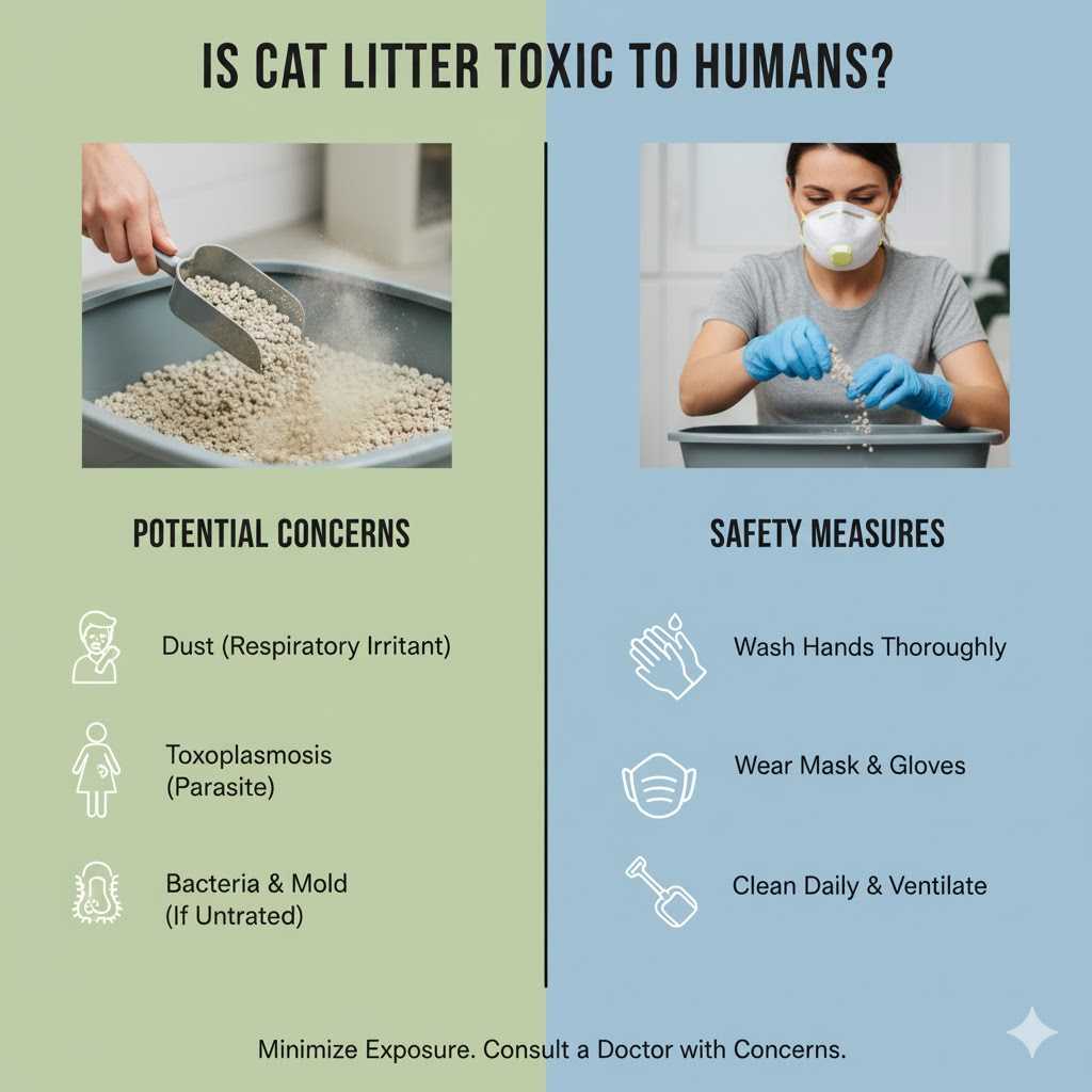 Is Cat Litter Toxic to Humans