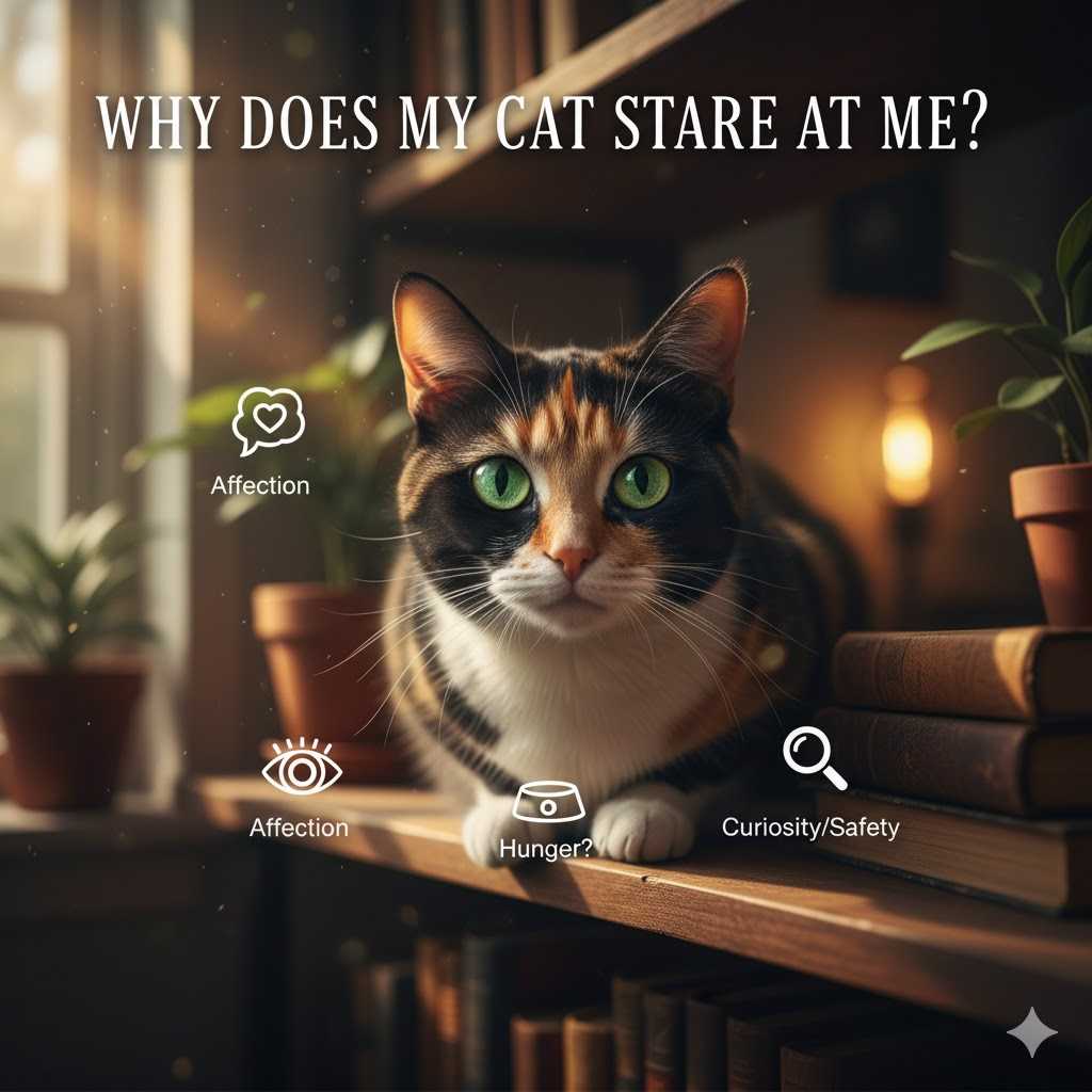 Why Does My Cat Stare at Me