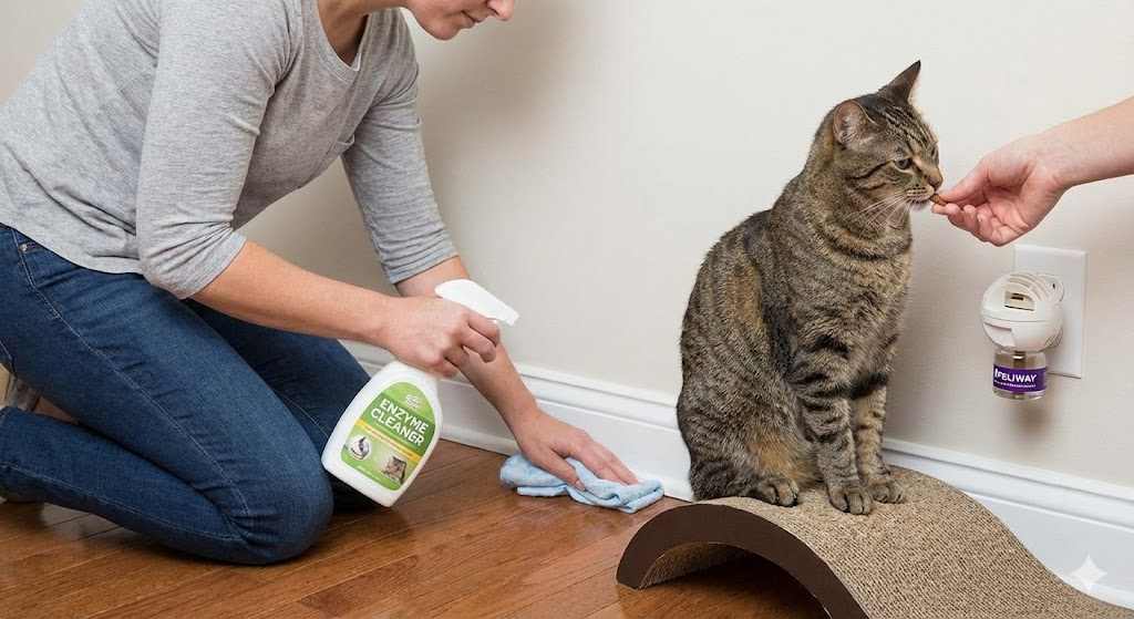 How to Stop a Cat From Spraying