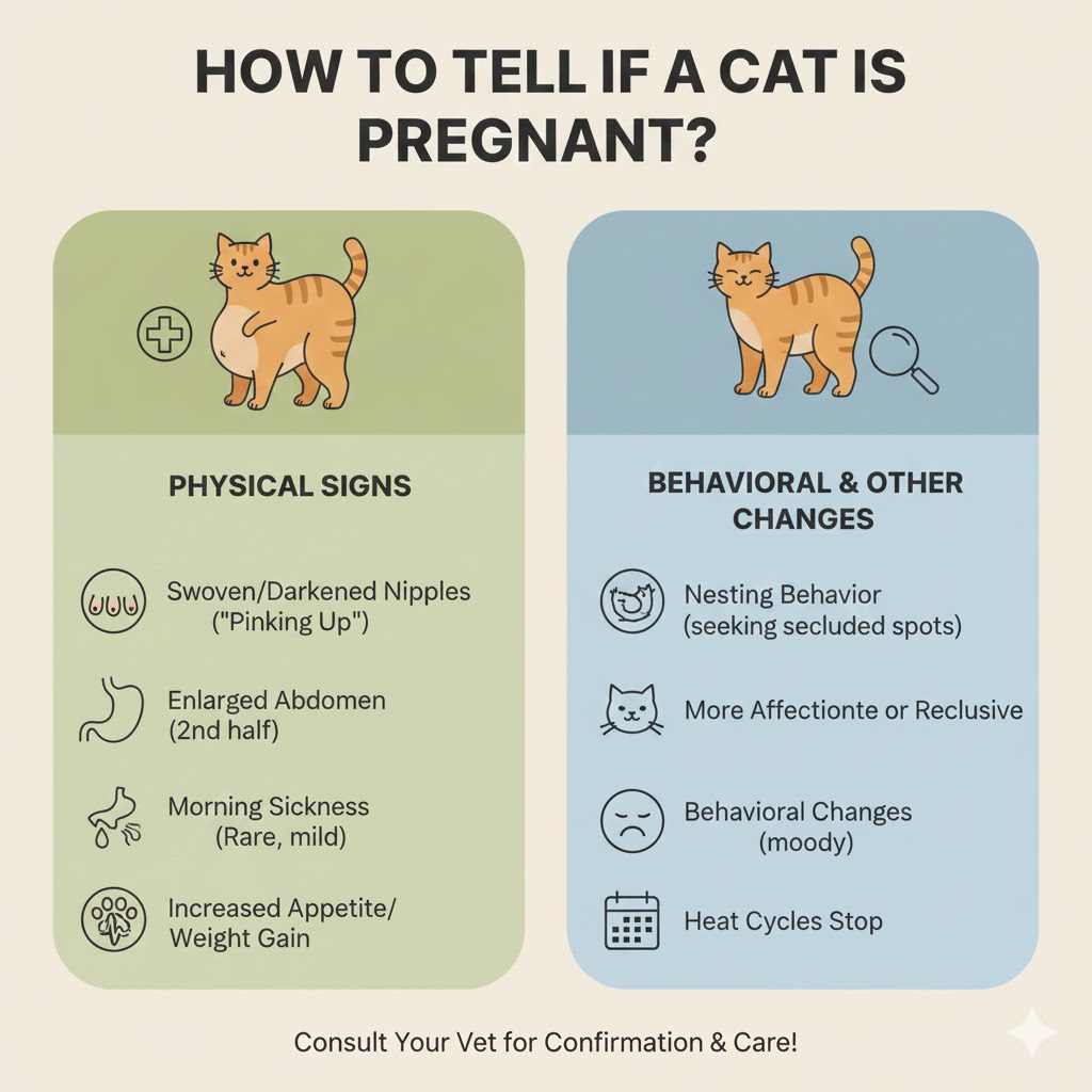 How to Tell If a Cat Is Pregnant