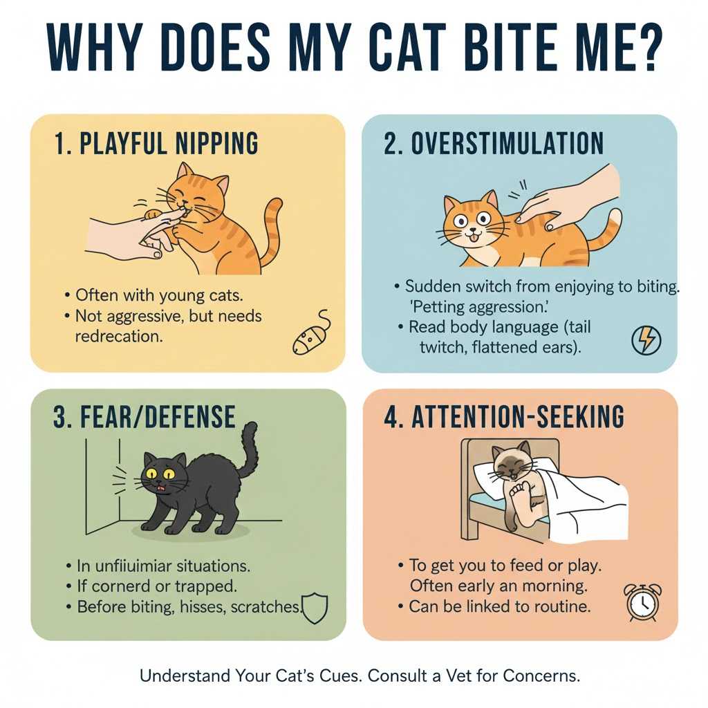 Why Does My Cat Bite Me
