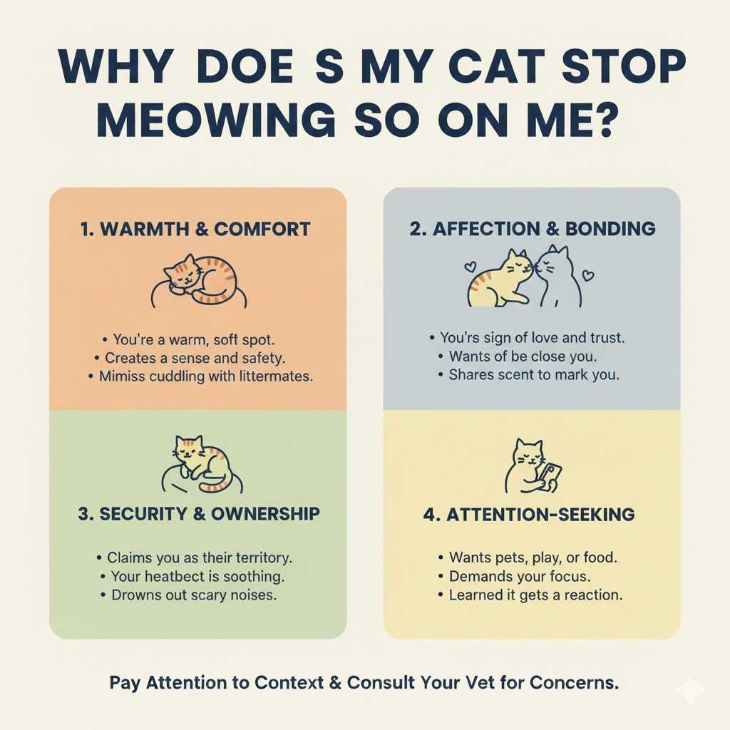 Why Does My Cat Lay on Me