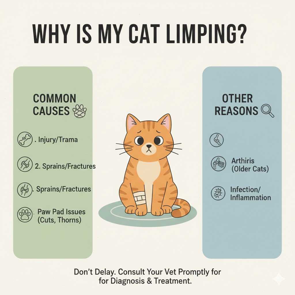 Why Is My Cat Limping
