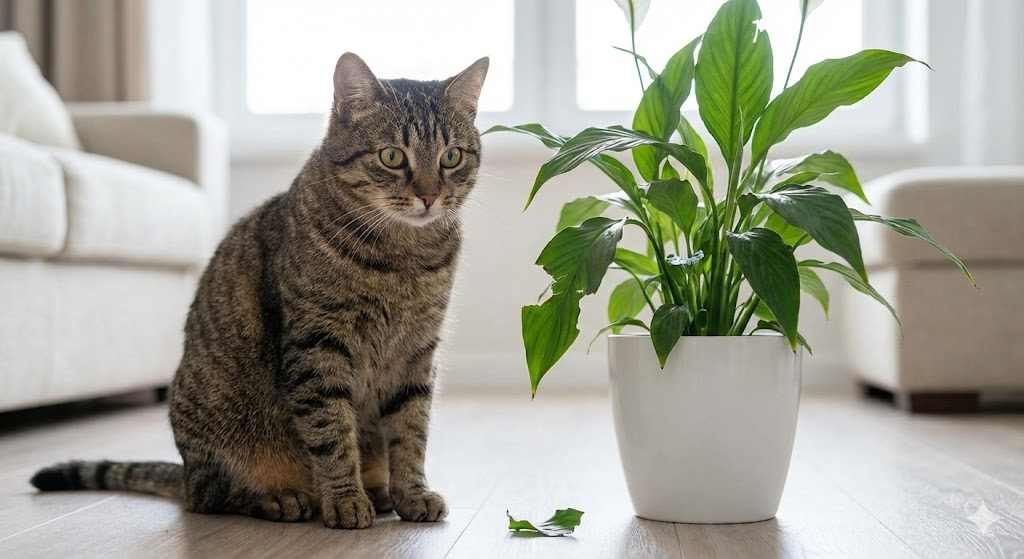 What to Do If a Cat Eats a Toxic Plant