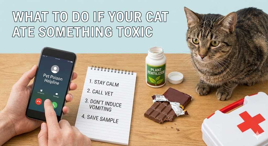 What to Do If Your Cat Ate Something Toxic