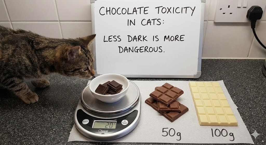 How Much Chocolate Is Toxic to a Cat