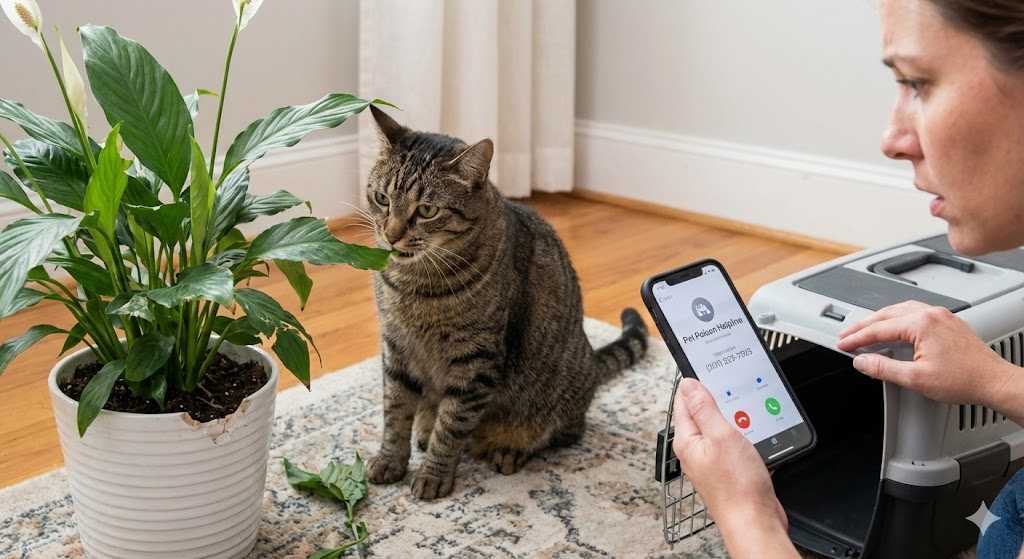 What to Do If Cat Ate Toxic Plant